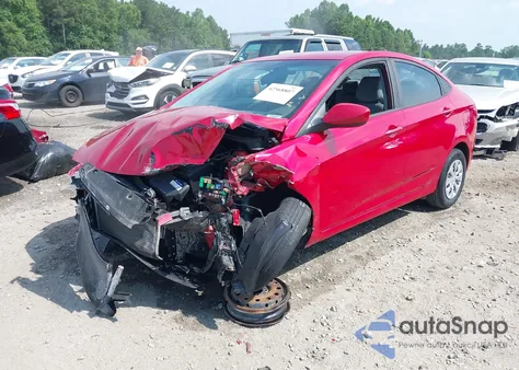 2016 Hyundai Accent Se из США, поврежденный, VIN KMHCT4AEXGU159421